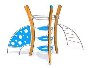 Structură de frânghii cățărare pentru loc de joacă - BGL-8512