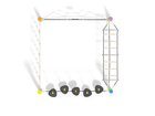 Structură de frânghii pentru loc de joacă - BGL-9072 imagine 3