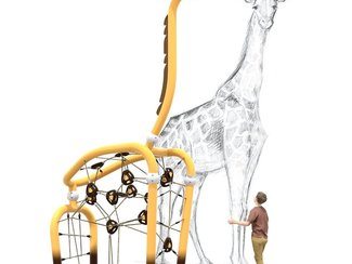 Structură de frânghii Girafă pentru loc de joacă - BGL-9308 imagine principala