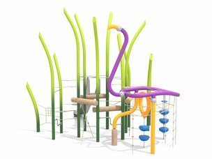 Set Flamingo pentru loc de joacă - BGL-9310-6-21VI-1A