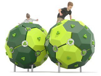 Sferă de cățărare dublă pentru loc de joacă închisă - BGL-9502 imagine principala