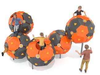 Set de cinci sfere de cățărare pentru loc de joacă deschis - BGL-9511 imagine principala