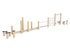Traseu de aventură structură de frânghii din salcâm - BGL-8402 miniatura 1