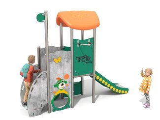 Căsuță cu tobogan pentru locul de joacă Treflik - BGL-T1010 imagine principala
