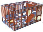 Labirint modular cu etaj din panouri LKMPS1235-L