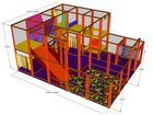 Labirint modular cu etaj din panouri LKMPS2045-R